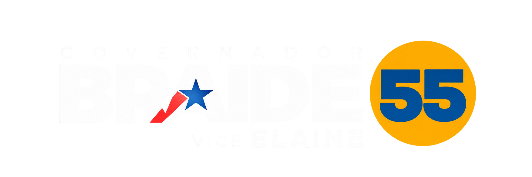 Braide 55, governador, vice Elaine